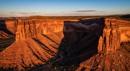 Canyonlands National Park at sunset, Utah, United States.の素材