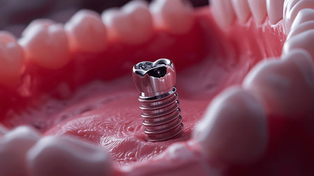 Removable partial denture metal and plastic dental false teeth prosthetic.の素材