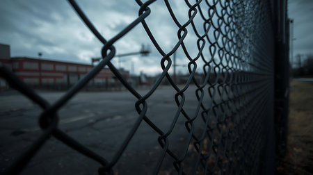 Snow plow in the snow field with mountains in the background.の素材