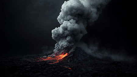 Stone path in the garden with a fountain in the middle of the gardenの素材