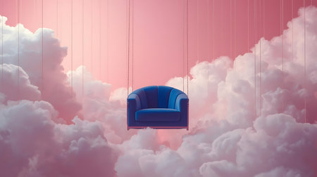 White flag waving in the wind on a golf course. 3d renderingの素材