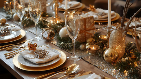 Sunset over a field with eucalyptus leaves.の素材