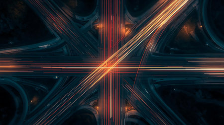 3D rendering of abstract fractal. Fractal is never-ending pattern. Fractals are infinitely complex patterns that are self-similar across different scalesの素材