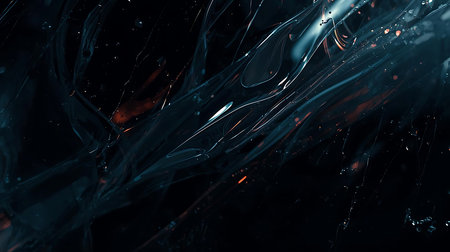 Broken glass texture. Abstract background. 3d render illustration.の素材