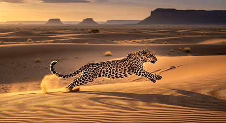 A field of yellow rape flowers with a blue sky in the backgroundの素材