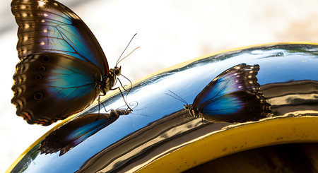 Vintage binoculars isolated on white background. 3d illustrationの素材