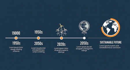 Infographic Design Elements for Your Business Vector Illustration. EPS10の素材