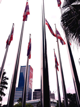 Thailand flagsの素材