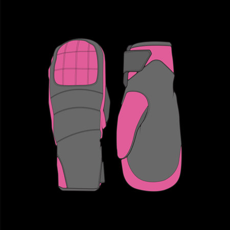 Isolated object of glove and winter icon. Glove and equipment vector for stock.&#xD;&#xA;のイラスト素材