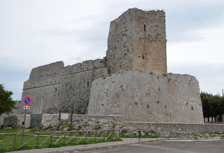 Monte Sant'Angelo Castle, Gargano, Italyのeditorial素材