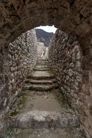 Medieval fortified building in Travnik, Bosnia and Herzegovinaのeditorial素材