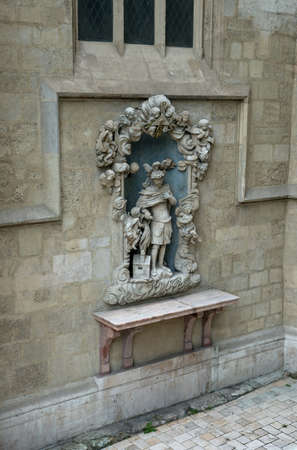 Old architecture in Budapest, churches and religious monumentsのeditorial素材