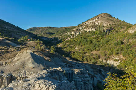 Earth bars in Kuklica, Kriva Palanka  Macedoniaの写真素材