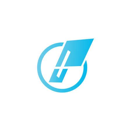 ax concepts logo vector graphic abstract templateのイラスト素材