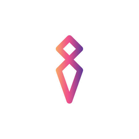 digital money logo, modern web bank logo