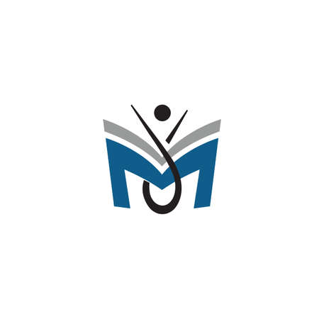 Education logo, school, university logoのイラスト素材