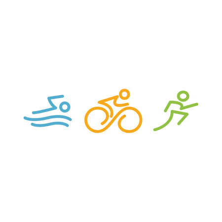 sports logo, activity icon, healthのイラスト素材