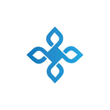 lucky wing logo, luck tattoo symbolのイラスト素材