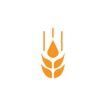 Agriculture Logo, farming logo, farm logoのイラスト素材