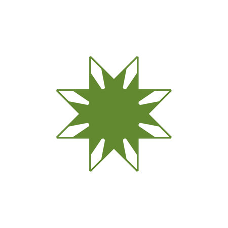 decorative angular shapes, simple use, shape motifのイラスト素材