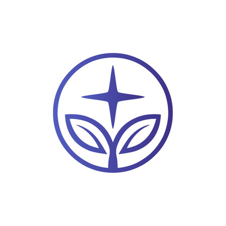 leaves logo textile simple use clothing industry logo modern corporate, abstract letter logoのイラスト素材