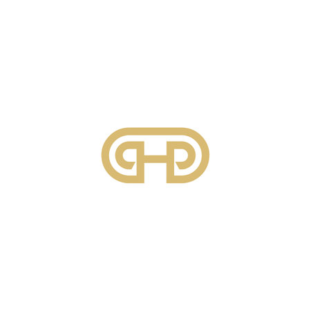 creative h logo h icon catchy simple h logoのイラスト素材
