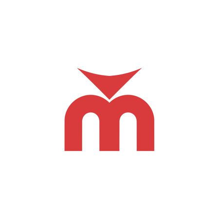 Vector icon simple logo with pointed cornersのイラスト素材
