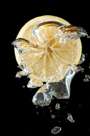 Slice of lemonの写真素材