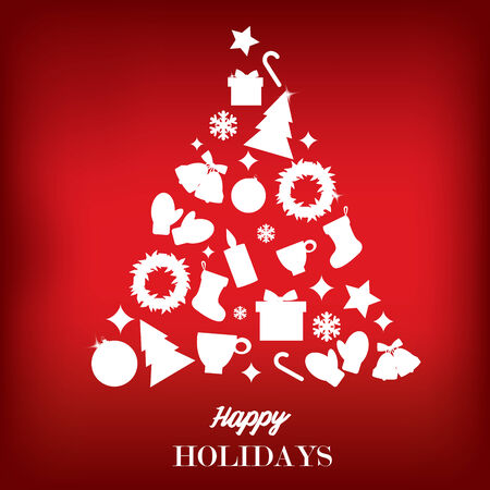 Winter background with glowing snowflakes..Great holiday design for New Year greeting cards, posters and flyers, etcのイラスト素材