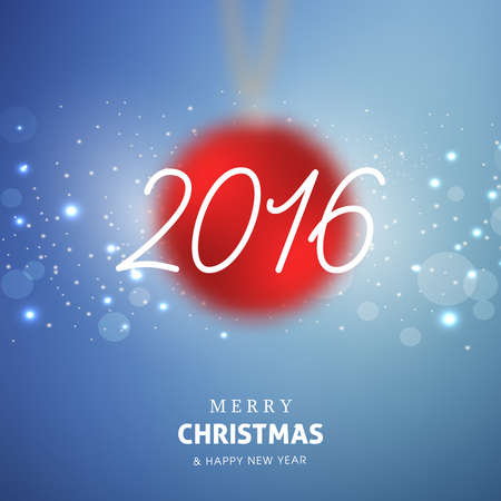 Merry Christmas and Happy New year celebration design.のイラスト素材