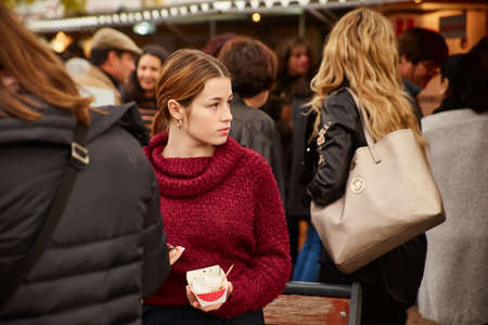 CORROIOS, SEIXAL, SETUBAL, LISBON METROPOLITAN AREA, PORTUGAL - JANUARY, 2018. Chocolate Fair of...