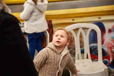 CORROIOS, SEIXAL, SETUBAL, LISBON METROPOLITAN AREA, PORTUGAL - JANUARY, 2018. Chocolate Fair of Corroios is a popular annual event. Feira do chocolate.のeditorial素材
