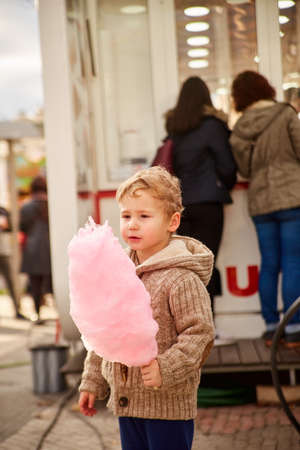 CORROIOS, SEIXAL, SETUBAL, LISBON METROPOLITAN AREA, PORTUGAL - JANUARY, 2018. Chocolate Fair of Corroios is a popular annual event. Feira do chocolate.のeditorial素材