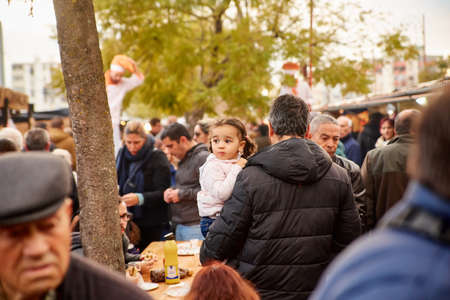 CORROIOS, SEIXAL, SETUBAL, LISBON METROPOLITAN AREA, PORTUGAL - JANUARY, 2018. Chocolate Fair of...