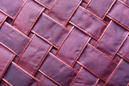 Surface pattern of a violet colored pillowの写真素材