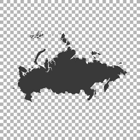 map of Russiaのイラスト素材