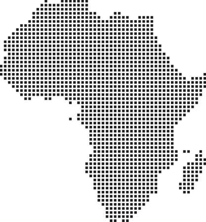 map of Africaのイラスト素材
