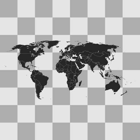 map of worldのイラスト素材