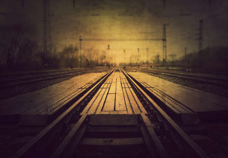 Vintage Railway Illustration 