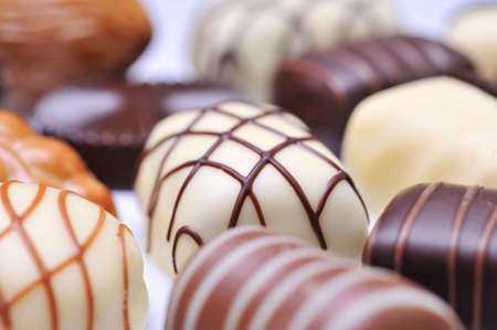 Close up of fine chocolate
