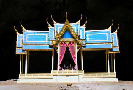 Pavilion in Phraya Nakorn cave,Thailandの写真素材