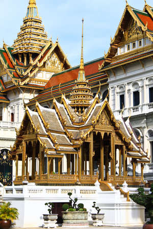 Bangkok Grand Palace, next to Wat Phra Kaew templeの写真素材