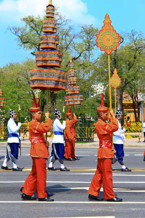 BANGKOK, THAILAND - APRIL 9: The Royal Cremation Ceremony of Prince Bejaratana Rajasuda Sirisobhabannavadi on April 9, 2012のeditorial素材