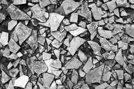 wall of gray  stones textureの写真素材