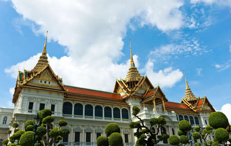 Royal Grand Palace in Bangkok in Bangkok, Thailandの写真素材
