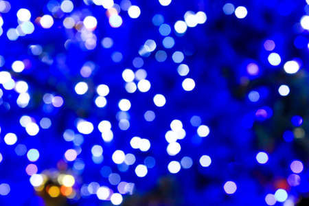 Abstract christmas lights as backgroundの写真素材