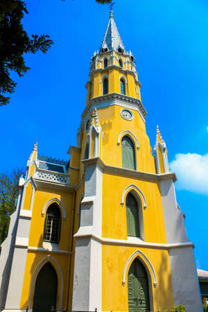 Niwet Thamma Pravat Temple , Ayutthaya, Thailand の写真素材