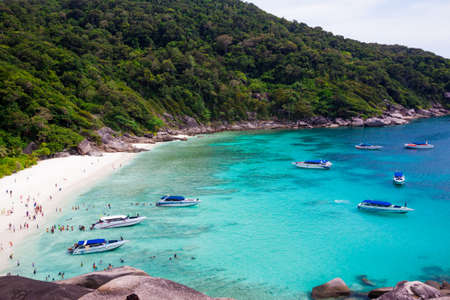 View Point at Similan island,Andaman Sea, Thailandのeditorial素材