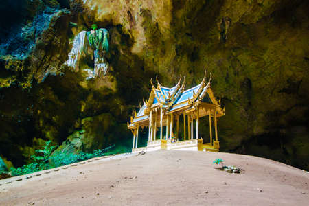 Royal pavilion in the Phraya Nakhon Cave, Prachuap Khiri Khan, Thailandの写真素材