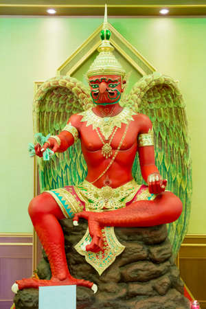 Garuda statue in Thailandの写真素材